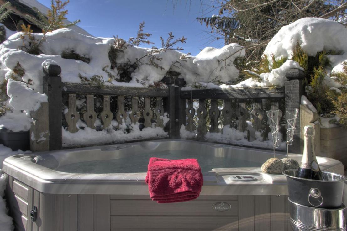 Hotel Les Chalets De Philippe Avec Jacuzzis Privatifs Chamonix Bagian luar foto