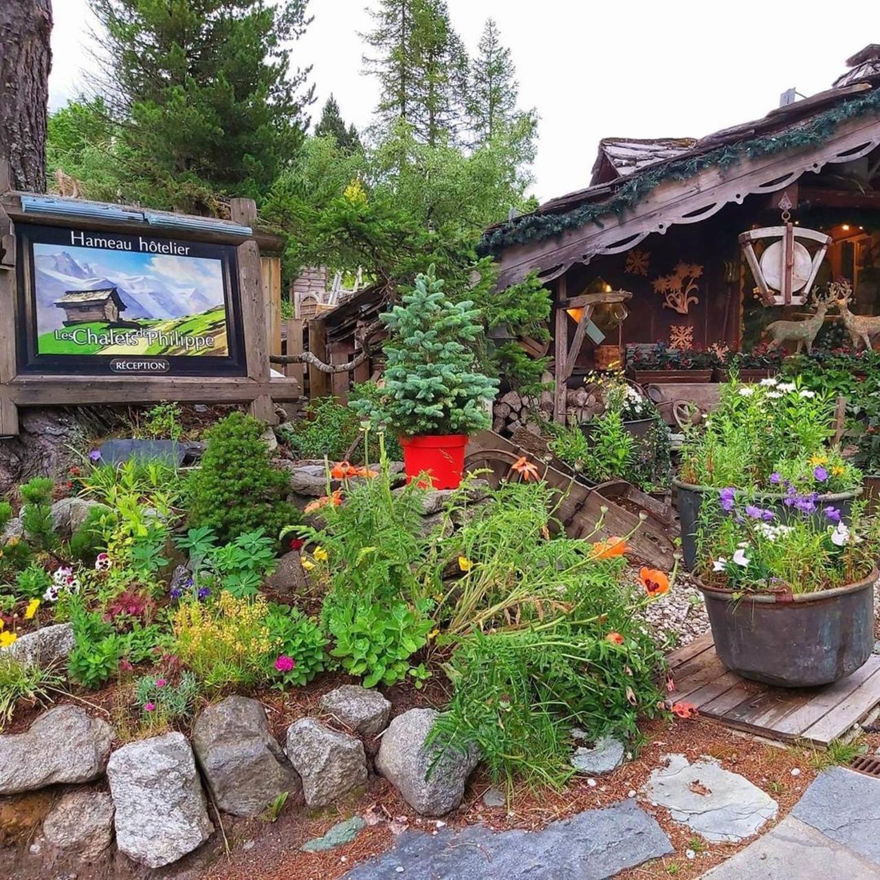 Hotel Les Chalets De Philippe Avec Jacuzzis Privatifs Chamonix Bagian luar foto