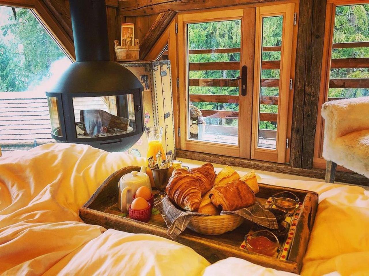 Hotel Les Chalets De Philippe Avec Jacuzzis Privatifs Chamonix Bagian luar foto